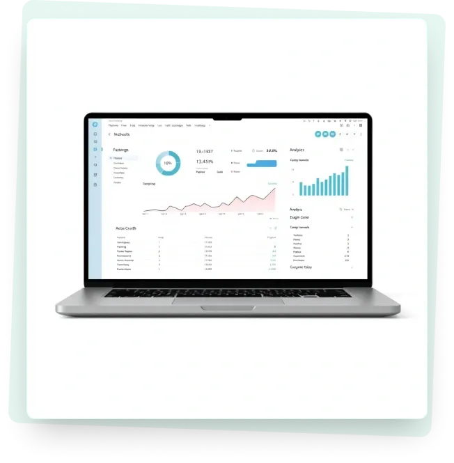 Interface de pilotage business d'un site web créé par Adistrate à Lyon